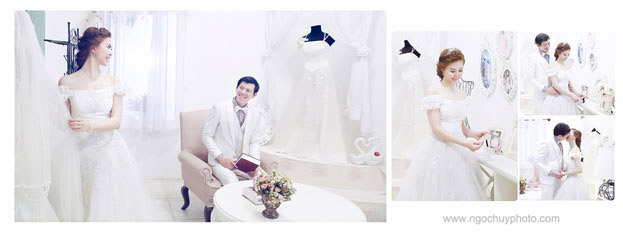 Ấn tượng ảnh cưới phim trường của Ngọc Huy Photo