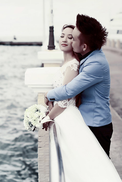 Ảnh cưới đẹp trên biển