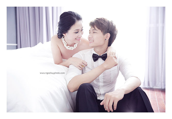 Ảnh cưới đẹp tự nhiên chụp bởi Ngọc Huy Studio