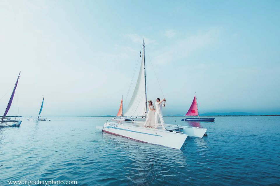 Bến du thuyền Vũng Tàu - Bối cảnh cực sang cho album cưới