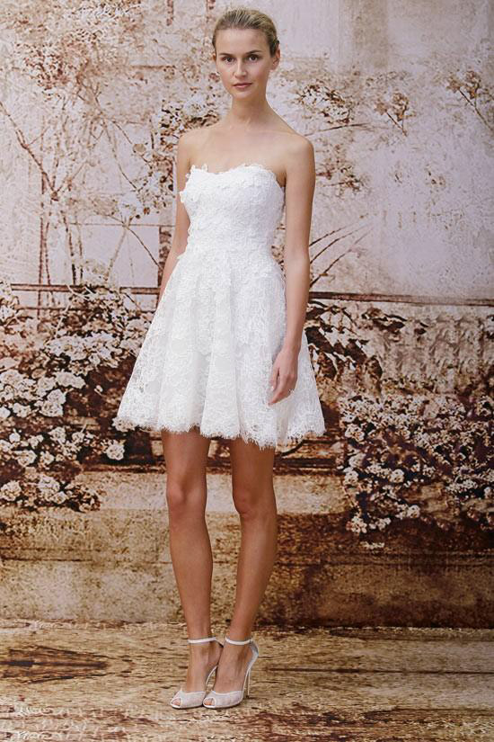 Dự báo xu hướng áo cưới 2014
