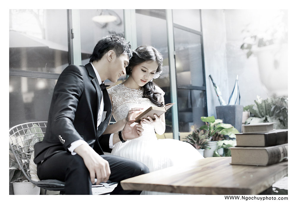 Mốt chụp hình cưới style Hàn Quốc
