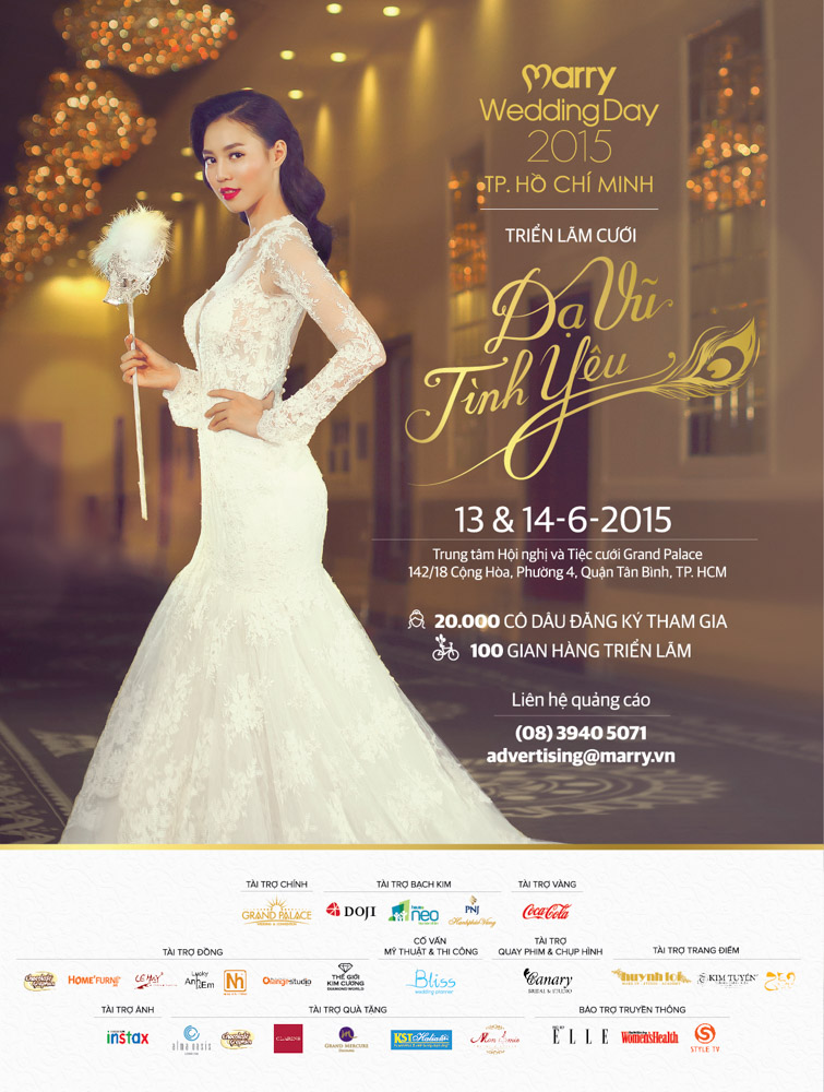 Ngọc Huy Studio ưu đãi hấp dẫn tại Marry Wedding Day 2015