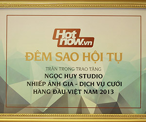 Ngọc Huy Studio: Nhiếp ảnh gia - Dịch vụ Cưới hàng đầu Việt Nam 2013