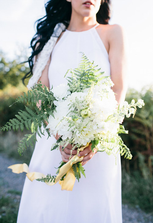 Những bó hoa cưới màu trắng tuyệt đẹp