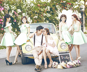Ngọc Huy Studio - Xu hướng chụp ảnh cưới cùng gia đình, bạn bè