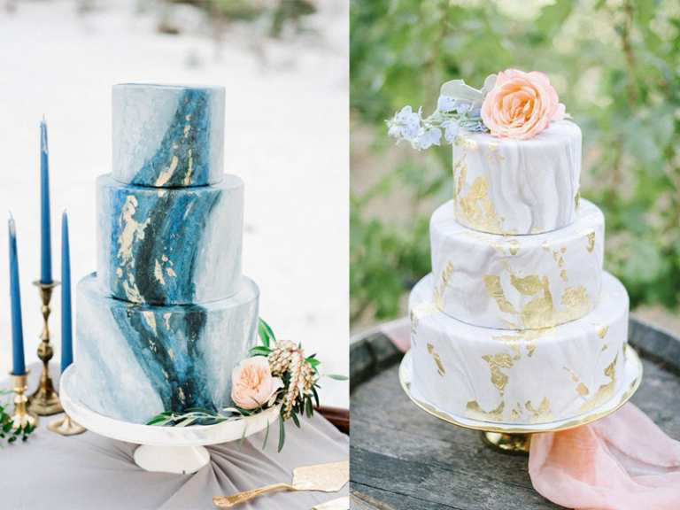 10 mẫu bánh cưới được yêu thích nhất 2017