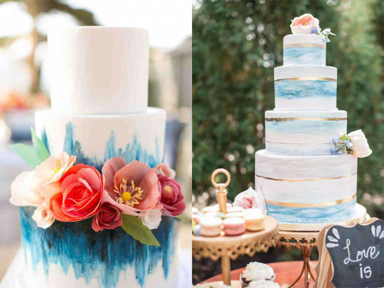 10 mẫu bánh cưới được yêu thích nhất 2017