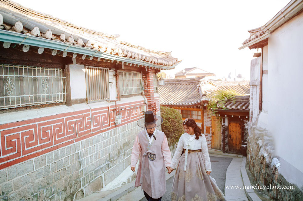 ảnh cưới tự nhiên Hàn Quốc 