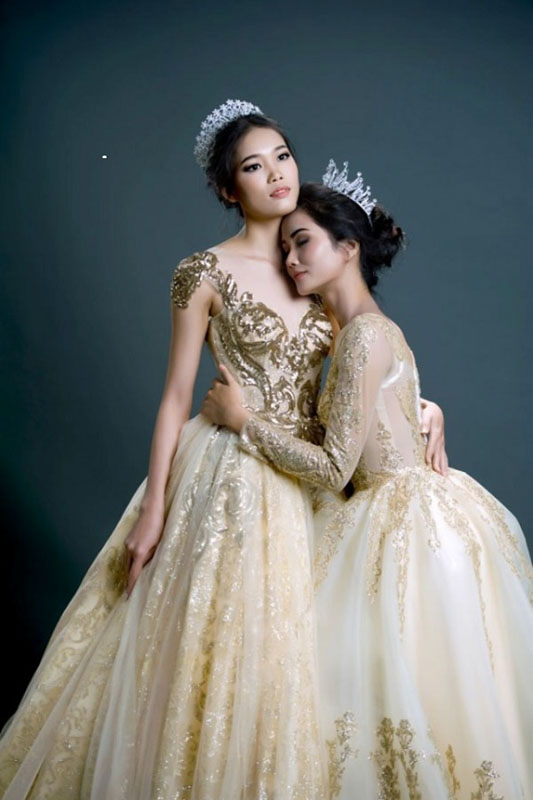 3 mẫu váy cưới đẹp cho cô dâu da nâu như hoa hậu H'hen Niê