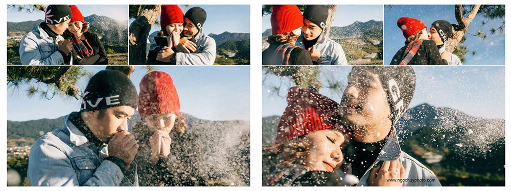 Ý tưởng chụp hình cưới mùa đông cho những ngày trở lạnh
